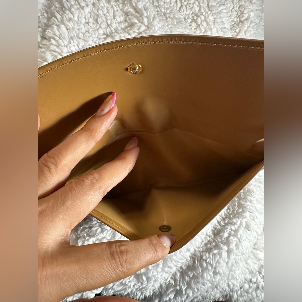 Celine Macadam Pattern Leather Long Wallet Brown … - image 6